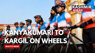IAF Kanyakumari–Kargil Cycling Expedition Reaches Jammu, Continues Towards Kargil